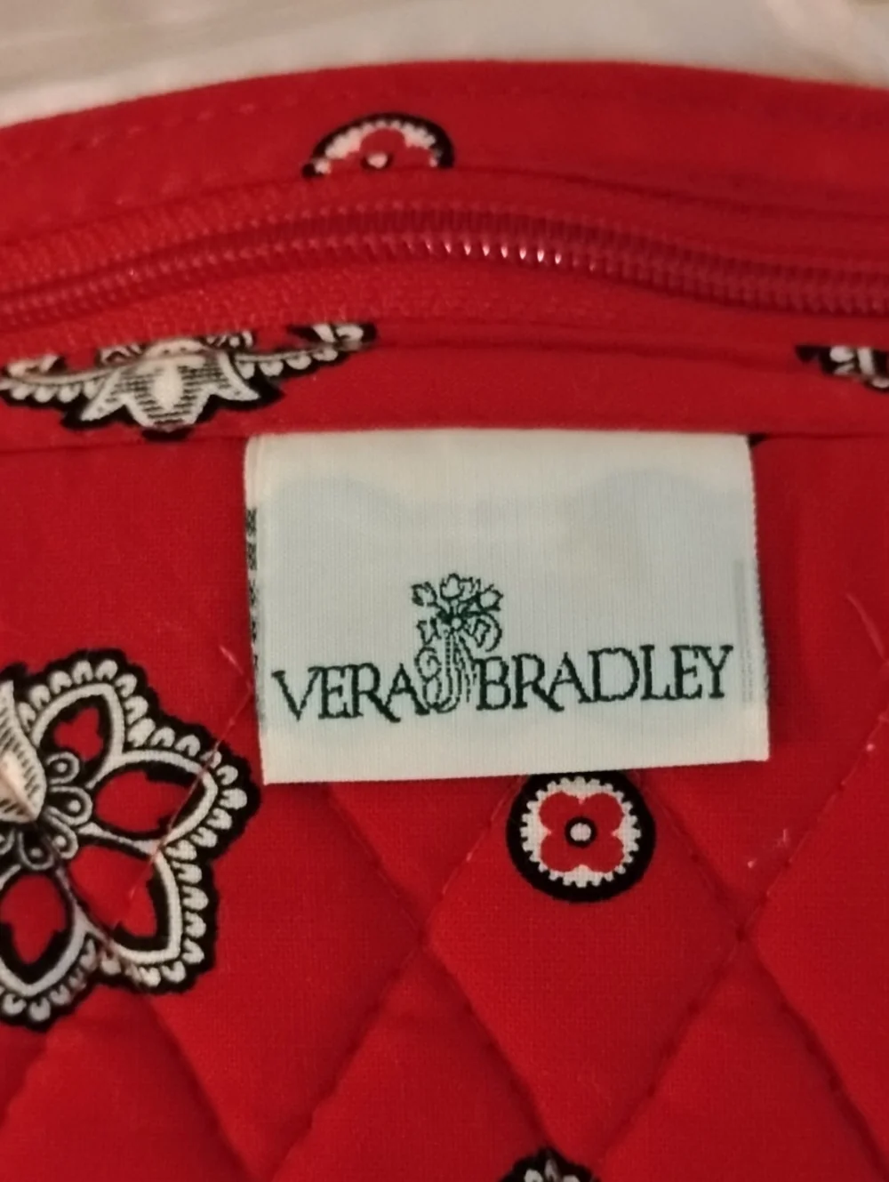 Vera Bradley cosmetic/ jewelry bag